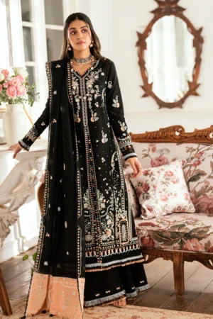 Qalamkar Luxury Lawn Eid Edit 2025 | SB 03 Misha