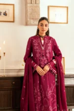 Qalamkar Luxury Lawn Eid Edit 2025 | SB 02 Sameen