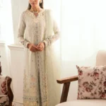 Qalamkar Luxury Lawn Eid Edit 2025 | SB 08 Rimsha