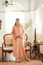 Qalamkar Luxury Lawn Eid Edit 2025 | SB-07 Zoya