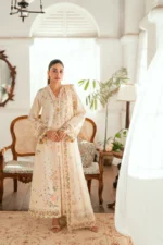 Qalamkar Luxury Lawn Eid Edit 2025 | SB 01 Rina