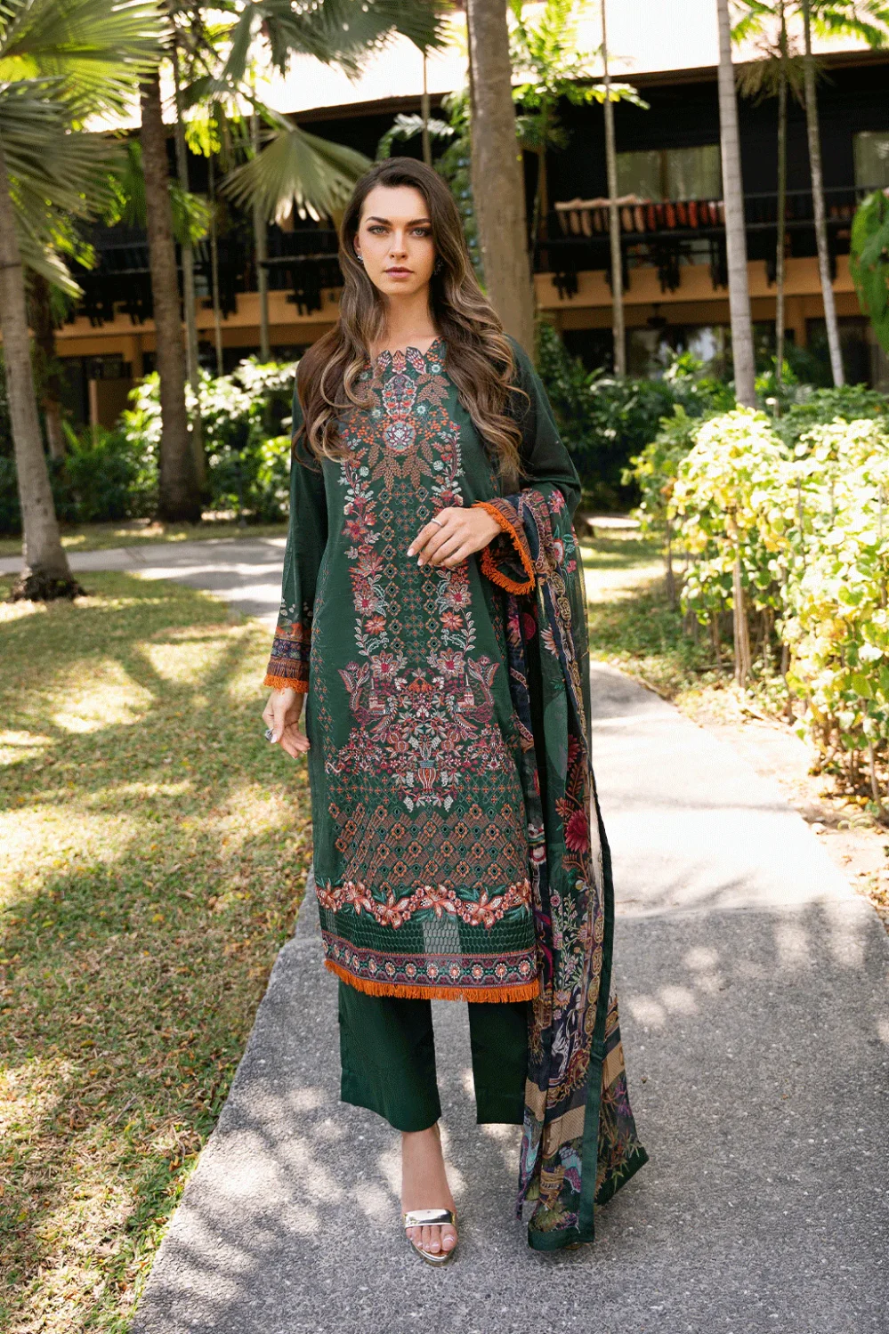 Ramsha Riwayat Lawn Collection 25 | Y-1107