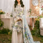 Elaf Prints 25 Vol 2 | EPS-6A IVORY PETALS