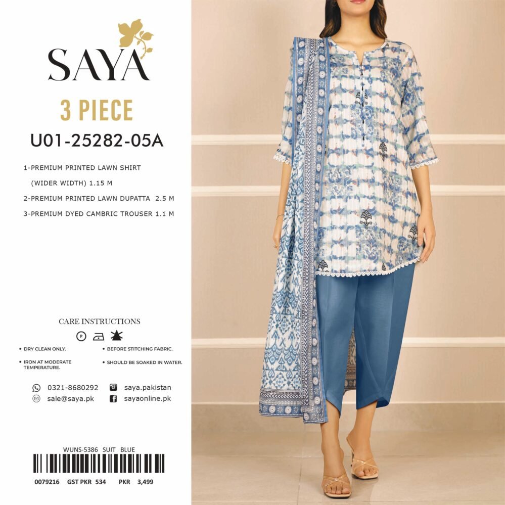 Saya Prints Lawn 2025 | 06A