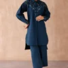 Qalamkar Embroidered Co-ords | EP-08 RUMI