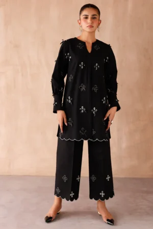 Qalamkar Embroidered Co-ords | EP-07 KAIF