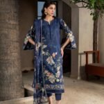 Firdous Lawn 25 Vol 1 | D142 - Blueberry