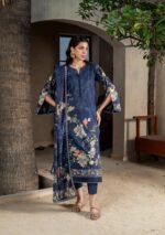 Firdous Lawn 25 Vol 1 | D142 - Blueberry