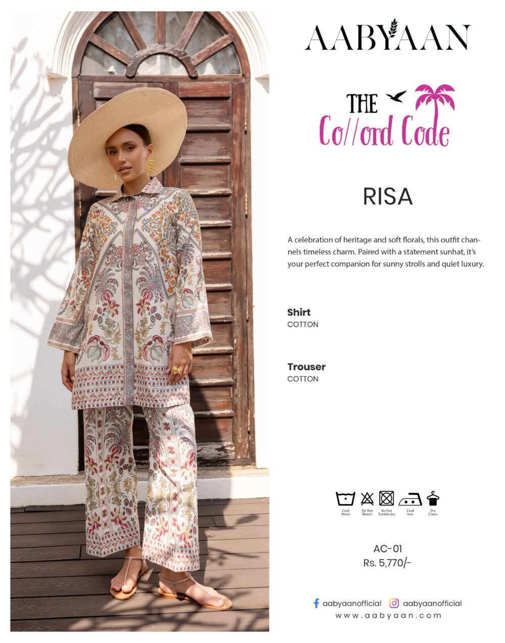Aabyaan The Co-ord Code | Risa