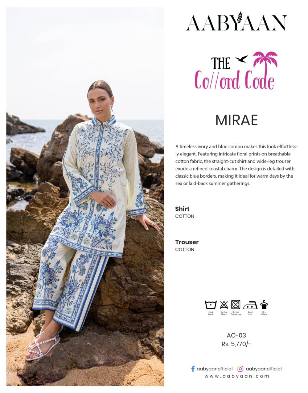 Aabyaan The Co-ord Code | MIRAE