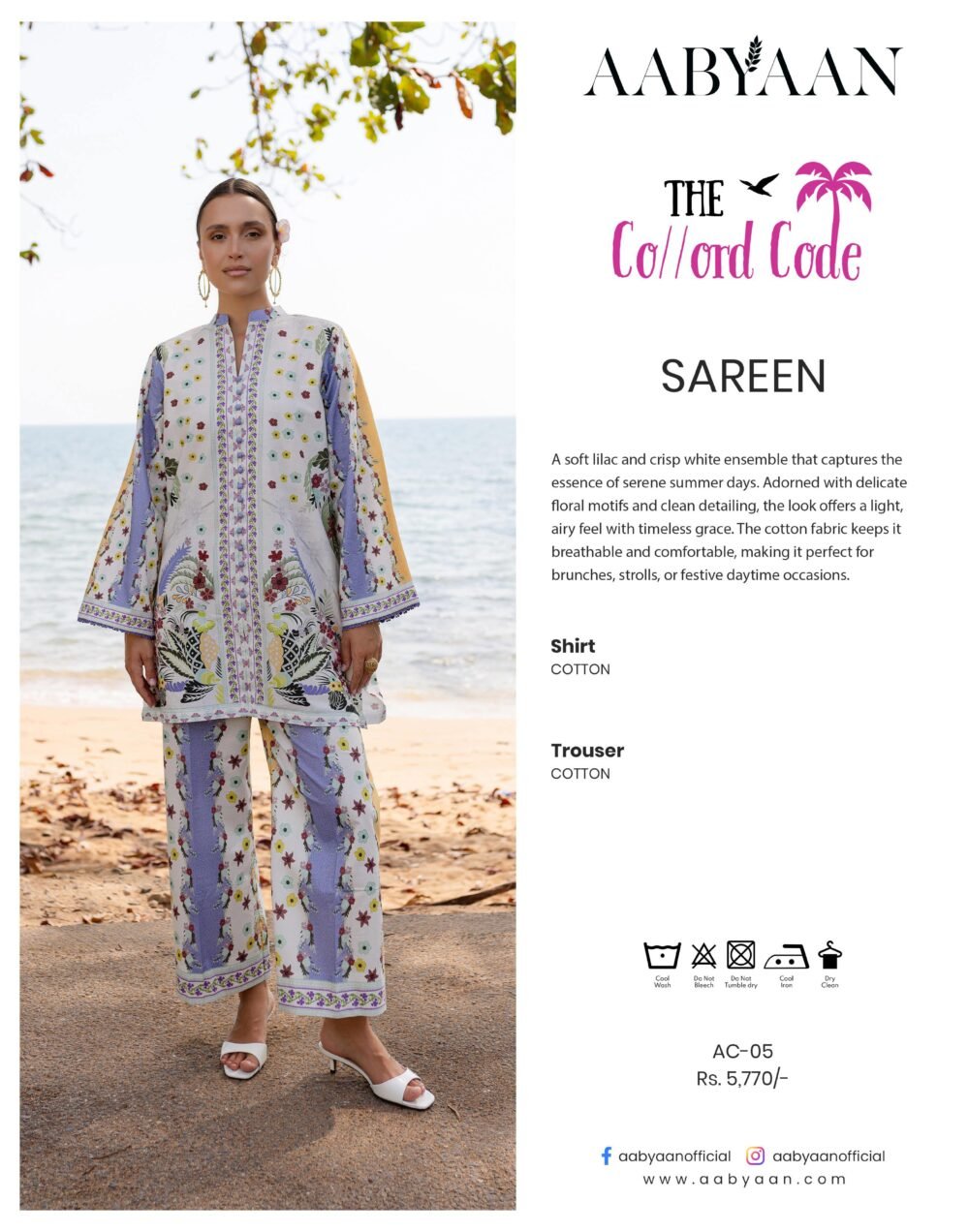Aabyaan The Co-ord Code | Sareen