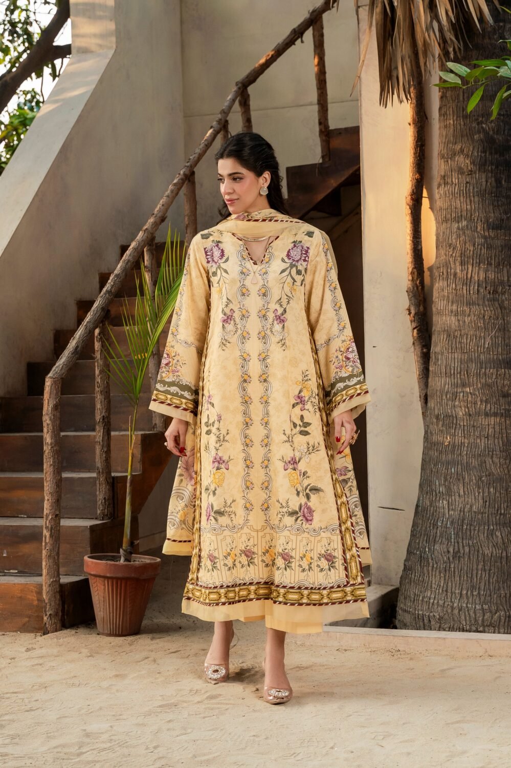 Firdous Lawn 25 Vol 1 | D138 - Soleil