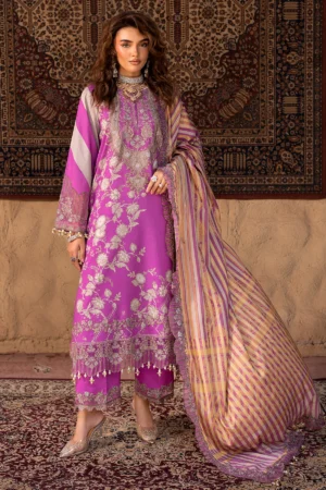 Charizma Embroidered Lawn 25 | CRN5-16