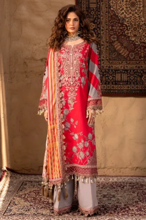 Charizma Embroidered Lawn 25 | CRN5-20