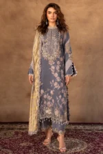 Charizma Embroidered Lawn 25 | CRN5-22