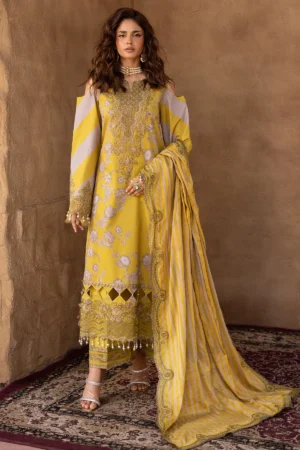 Charizma Embroidered Lawn 25 | CRN5-15