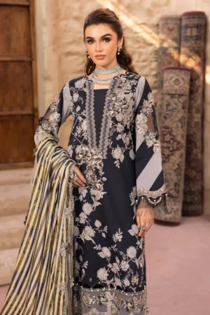 Charizma Embroidered Lawn 25 | CRN5-19