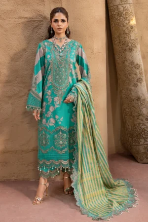 Charizma Embroidered Lawn 25 | CRN5-21