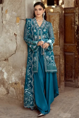 Qalamkar Chiffon Luxury Formals | WC-04 NESSA