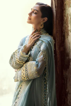 Qalamkar Chiffon Luxury Formals