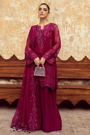 Qalamkar Chiffon Luxury Formals | WC-02 SIOFE