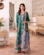 Roheenaz Aezel Embroidered Cambric | Maham