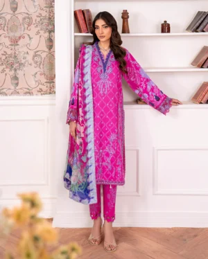 Roheenaz Aezel Embroidered Cambric | Novah