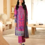 Roheenaz Pareesa Printed Cambric | Irha