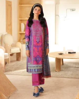 Roheenaz Pareesa Printed Cambric | Irha