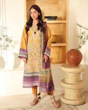 Roheenaz Pareesa Printed Cambric | Amaaya