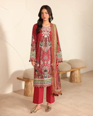 Roheenaz Pareesa Printed Cambric | Mysha
