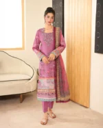 Roheenaz Pareesa Printed Cambric | Nabeeha