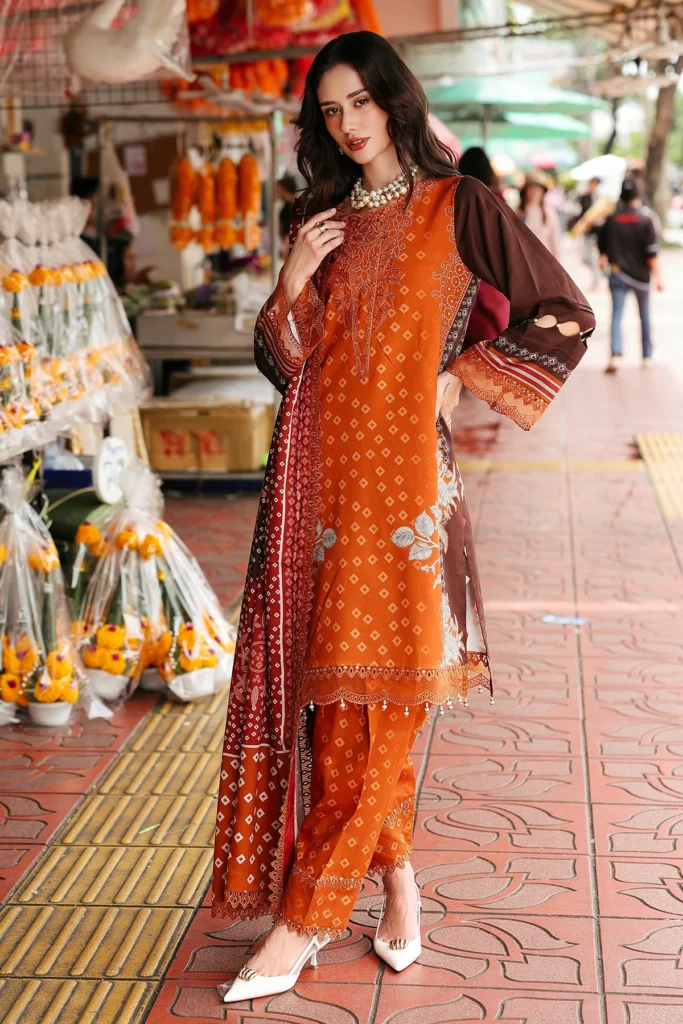 Charizma Embroidered Linen Collection | CCW6-04