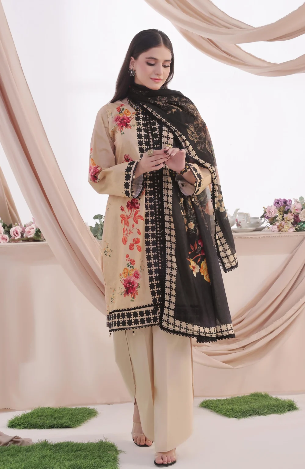 Al zohaib Colors Digital Printed Intermix | CDP-9-25-06