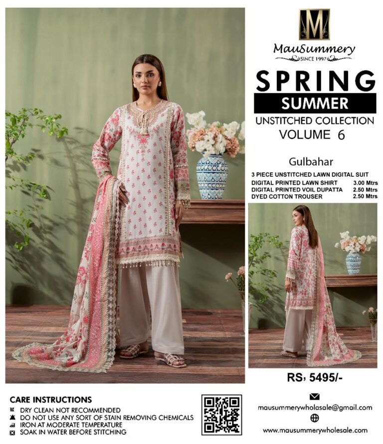 Mausummery Spring Summer Vol 6 2025 | Gulbahar