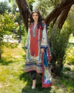 Mushq Hemline Nirvana Printed Silk | Ethereal Gleam