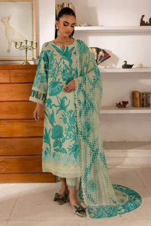 Nureh Collection Signature Printed Lawn 25 | SP-143