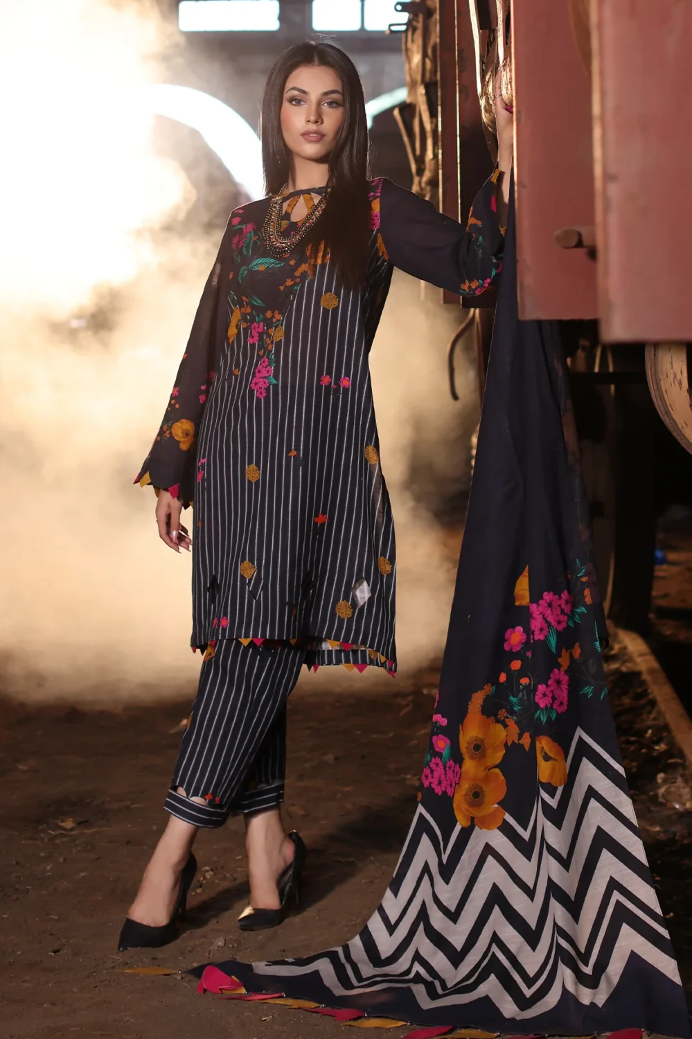 Charizma C Print Khaddar Collection | CPW4-04