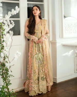 Mushq Sham Shandar Chiffon | Sur Sunehri