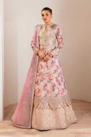 Alizeh Fleur Embroidered Chiffon | AF-CH-2193- Dina