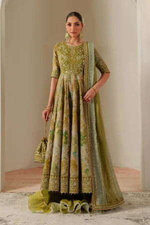 Alizeh Fleur Embroidered Chiffon | AF-CH-2195- Renee