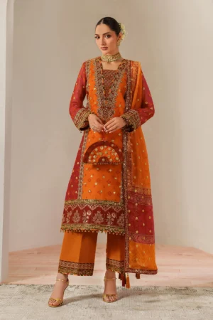 Alizeh Fleur Embroidered Chiffon | AF-CH-2194- Zyne