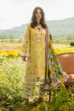 Mushq Secret Garden Hemline Spring Summer 2025 | Faded Sunflower