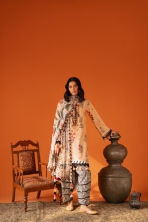 Jade Lumea Prints Chiffon Dupatta | Noor Bano