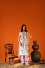 Jade Lumea Prints Chiffon Dupatta | Mehk
