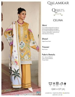 Qalamkar Qprints Winter 25 | Celina