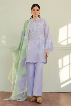 Coco by Zara Shahjahan Embroidered Lawn 2025 | BLOOM-1A