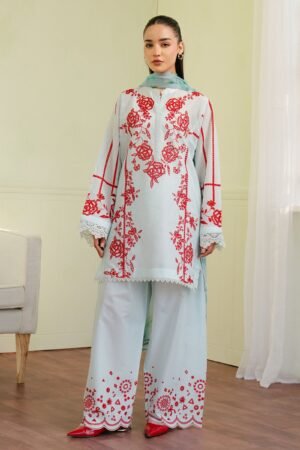 Coco by Zara Shahjahan Embroidered Lawn 2025 | ECLAT-7A