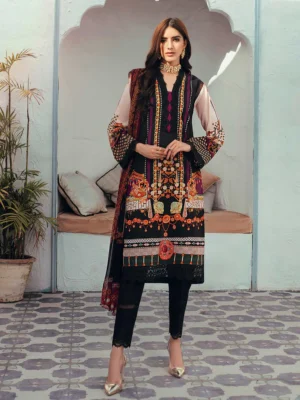 Raj Bari Nissa By Rajbari Print Lawn 2025 | D#01