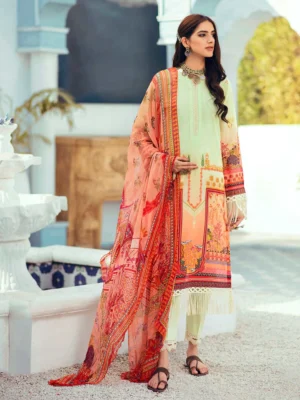 Raj Bari Nissa By Rajbari Print Lawn 2025 | D#03